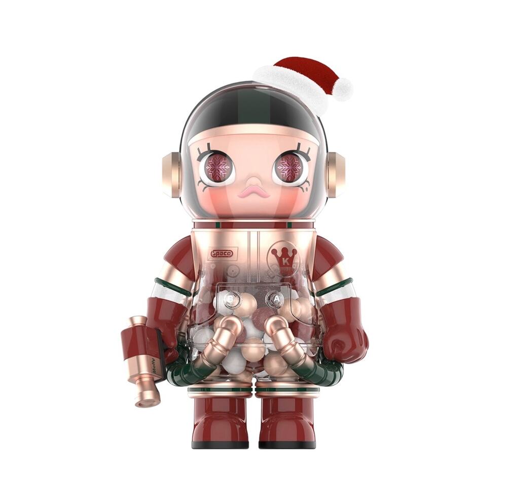 Space Molly 400% 2024 Christmas Collector Art Toy Pop Mart